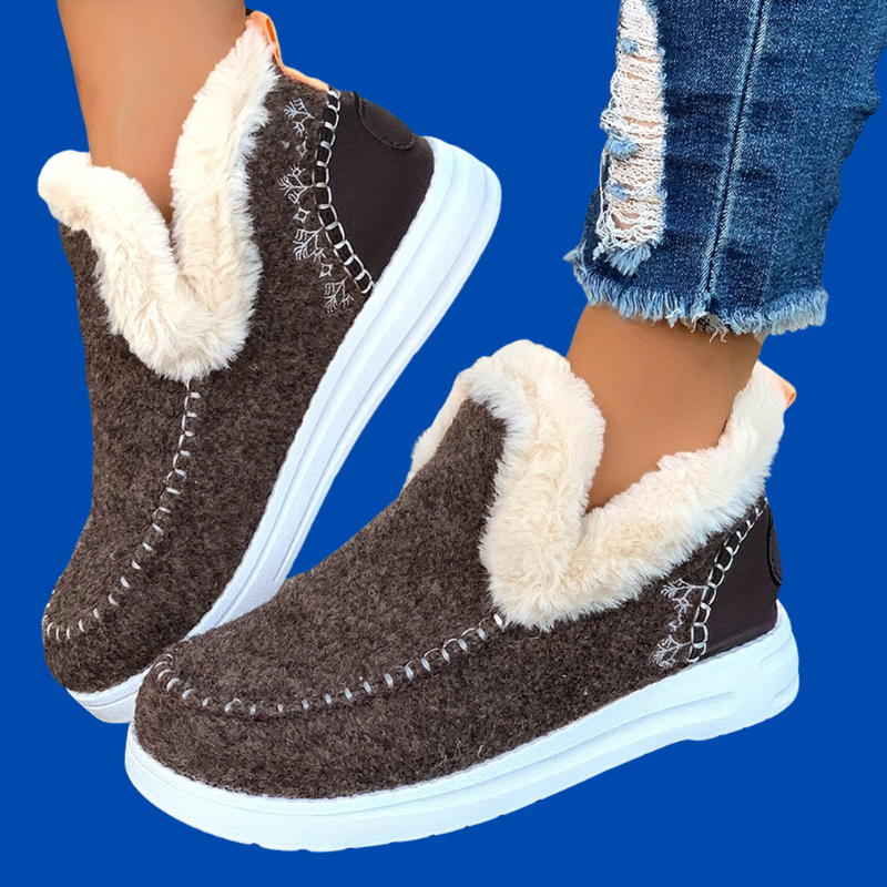 Pantuflas de lujo para invierno Anirmax