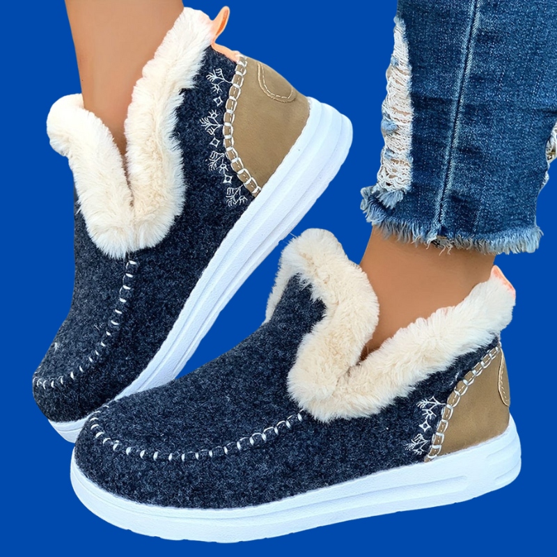 Pantuflas de lujo para invierno Anirmax